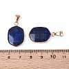 Natural Lapis Lazuli Pendants G-N349-04B-G-3