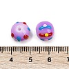 Handmade Lampwork Enamel Beads LAMP-R004-05G-4