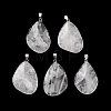 Natural Quartz Crystal Pendants GG-K002-05O-1