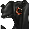Glass Seed Hoop Earrings for Women EJEW-MZ00797-3