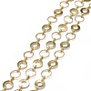 Brass Donut Link & Ring Link Chains CHC-I036-03G-1