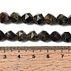 Natural Dragon Blood Beads Strands G-Z119-A17-02-6