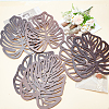 2Bags Palm Leaf Wood Door Frame Trim Decoration HJEW-GO0001-24-4