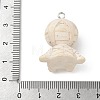 Halloween Opaque Resin Pendants RESI-G115-01A-3