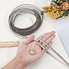 10M Plastic Imitation Rattan Wicker DIY-GF0013-83B-3