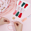 4 Skeins 4 Colors 6-Ply Cotton Embroidery Floss EMBR-WH20001-003B-3