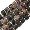 Natural Multicolor Tourmaline Beads Strands G-C270-I07-01-2