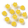 Transparent Acrylic Beads Caps PL543-2-3