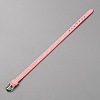 Blank PU Leather Cord Bracelet with Alloy Clasps X1-AJEW-TAC0041-01B-01-1