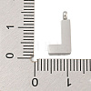 304 Stainless Steel Charms STAS-G345-01P-L-3