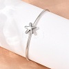 304 Stainless Steel Bangles for Women BJEW-N040-01C-P-4