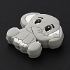 Elephant Silicone Beads SIL-WH0002-83B-2