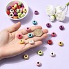 Synthetic Gemstone European Beads TURQ-S283-34-5