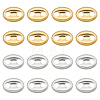 16Pcs 2 Colors Vacuum Plating Non-magnetic Synthetic Hematite Connector Charms G-AR0004-77-1