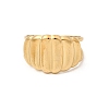 304 Stainless Steel Cuff Open Rings STAS-H259-05G-4
