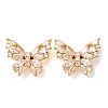 Brass Micro Pave Cubic Zirconia Beads KK-K422-12G-03-1