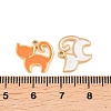 304 Stainless Steel Enamel Pendants STAS-A135-10G-3