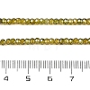 Transparent Gradient Color Cubic Zirconia Strand ZIRC-NH0002-01A-4