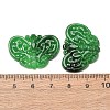 Dyed Natural Myanmar Jade Carved Pendants GG-CBABA9C-01-3
