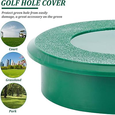 ABS Plastic Golf Cup Covers AJEW-WH0014-98-1