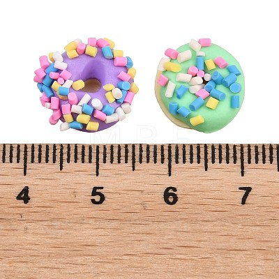 Opaque Resin Pendants RESI-D025-01P-1