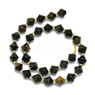 Natural Tiger Eye Beads Strands G-I376-C17-01-1