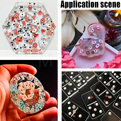 Handmade Polymer Clay Cabochons FIND-SC0023-13-1