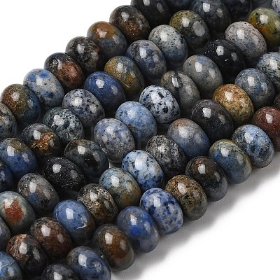Natural Dumortierite Beads Strands G-A280-A11-02-1