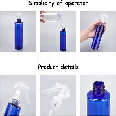 PET Plastic Trigger Spray Bottles AJEW-BC0006-02-1