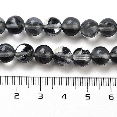 Transparent Glass Beads GLAA-B022-8mm-16-1