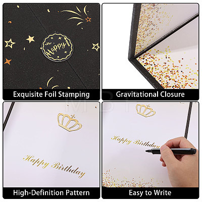 Paper Birthday Greeting Card AJEW-WH0410-284-1