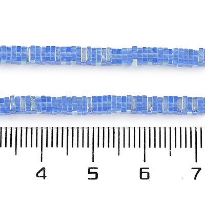 Electroplate Glass Beads Strands GLAA-B023-01A-08-1