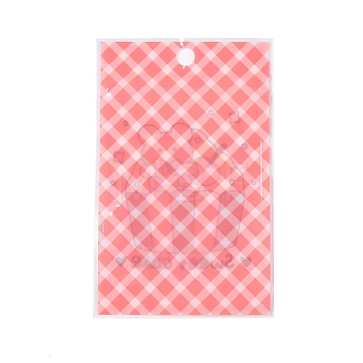 Rectangle Plastic Packaging Resealable Bags LS-X1-OPP-T003-01B-1