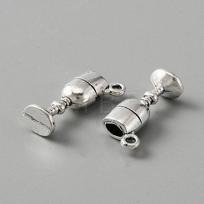 Tibetan Style Alloy Charms FIND-CJC0006-13AS-1