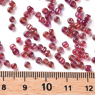Round Glass Seed Beads SEED-A007-3mm-165B-1