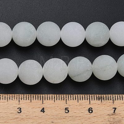 Natural Tianshan Cui Quartzite Beads Strands G-G305-A02-10mm-1