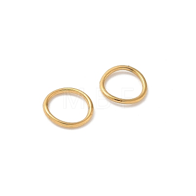 304 Stainless Steel Closed Jump Rings STAS-L300-001G-1