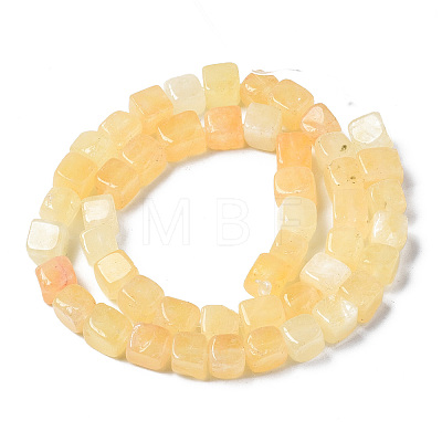 Dyed Natural White Jade Beads Strands G-S364-083A-06-1