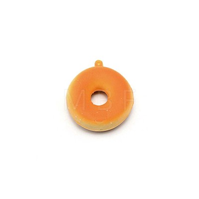 PU Imitation Doughnut Pendant Decorations FIND-WH0094-68B-1