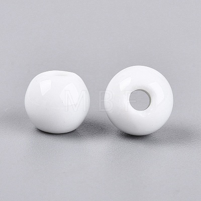 Vintage Handmade Porcelain Beads PORC-Q006-13A-39-1