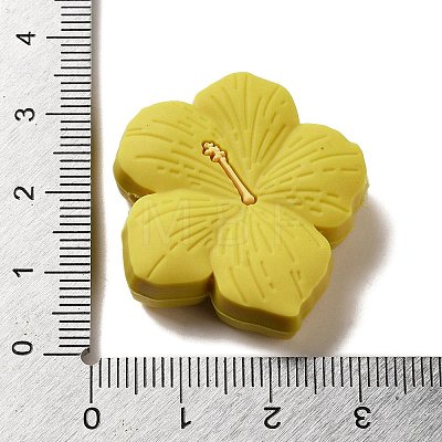 Cherry Blossom Silicone Focal Beads SIL-B069-02B-1