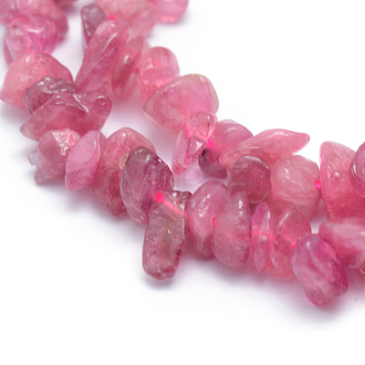 Natural Tourmaline Beads Strands G-P332-67-1