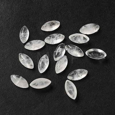 Natural Quartz Crystal Cabochons G-F772-01B-19-1