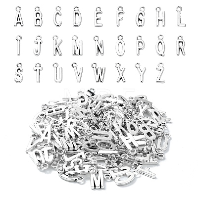 130Pcs 26 Styles Tibetan Style Alloy Pendants FIND-YW0004-79-1