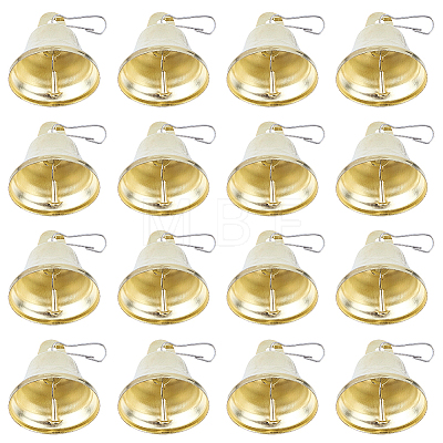 20Pcs Iron Bell Pendant Decoration AJEW-SC0031-29A-1