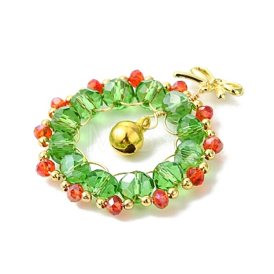 Glass Pendants PALLOY-JF03158-1