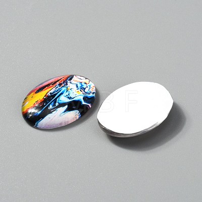 Glass Cabochons GLAA-WH0036-06-1