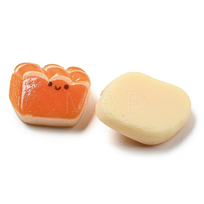 Opaque Resin Imitation Food Decoden Cabochons RESI-G100-01A-1