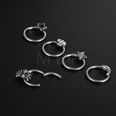 Halloween Titanium Steel Nose Rings WGADCDD-05-1