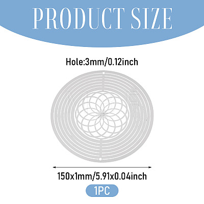 1Pc 201 Stainless Steel Connector Charms STAS-TADJ0001-08B-1